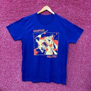 Naruto Sasuke Blue Anime Tshirt size Extra Large